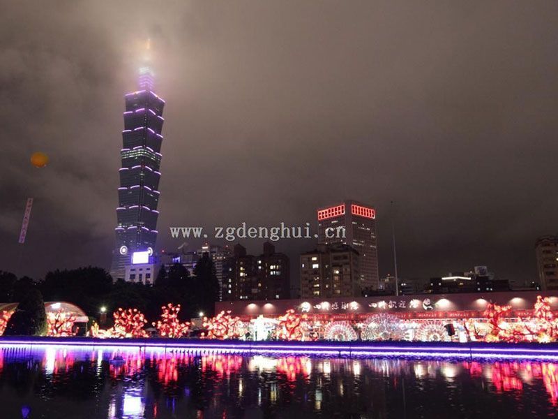 2010年4月自贡灯会在台北国父纪念馆展出